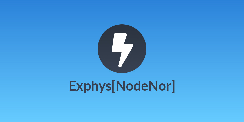 Exphys[NodeNor]