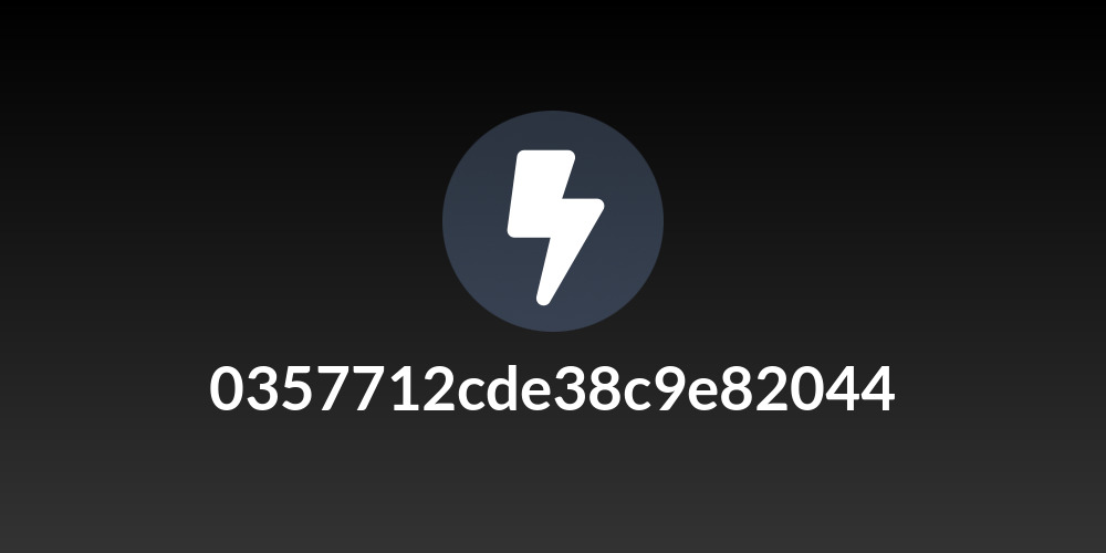 0357712cde38c9e82044