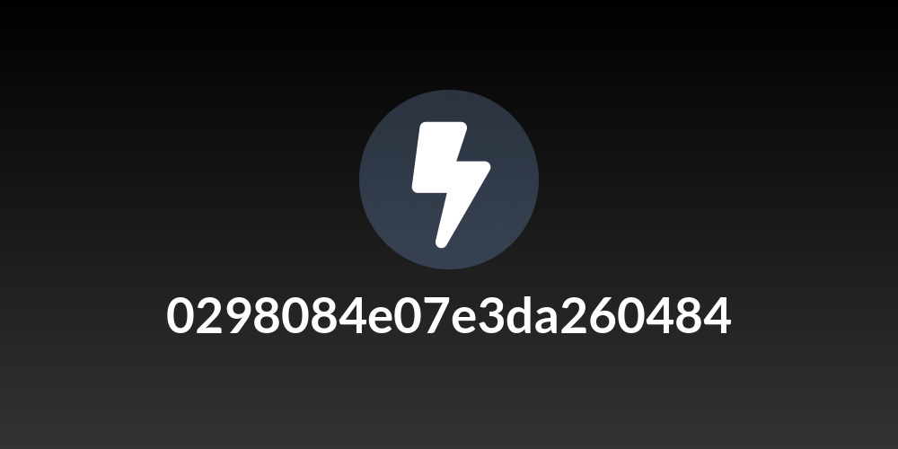 0298084e07e3da260484