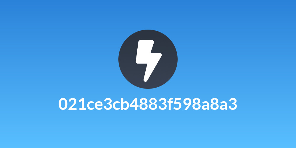 021ce3cb4883f598a8a3