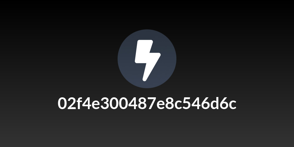 02f4e300487e8c546d6c