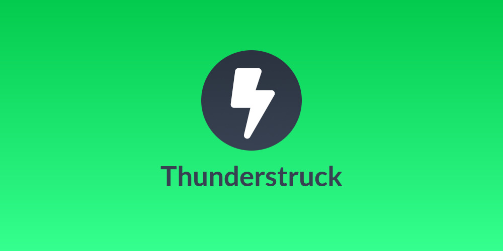 Thunderstruck