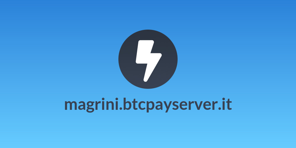 magrini.btcpayserver.it