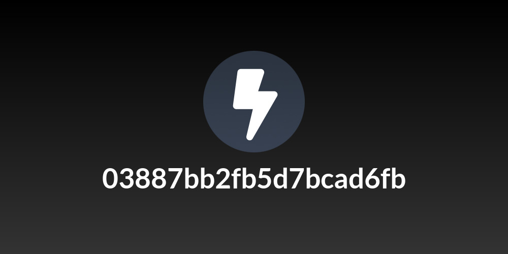 03887bb2fb5d7bcad6fb