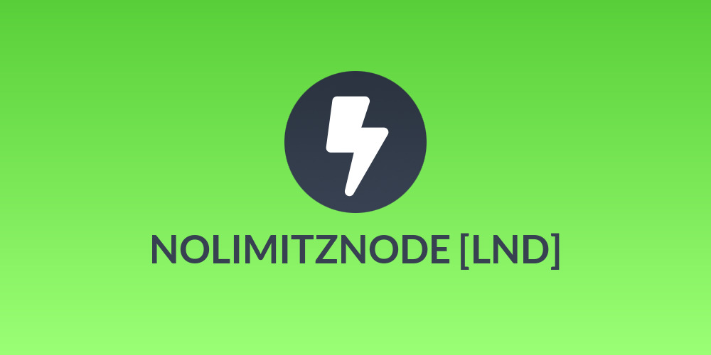 NOLIMITZNODE [LND]