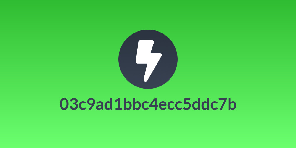 03c9ad1bbc4ecc5ddc7b