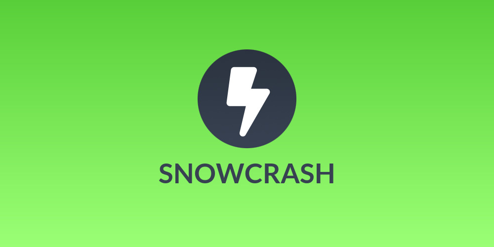 SNOWCRASH