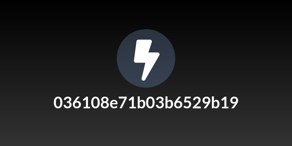 036108e71b03b6529b19