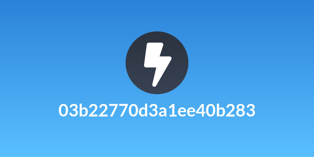 03b22770d3a1ee40b283