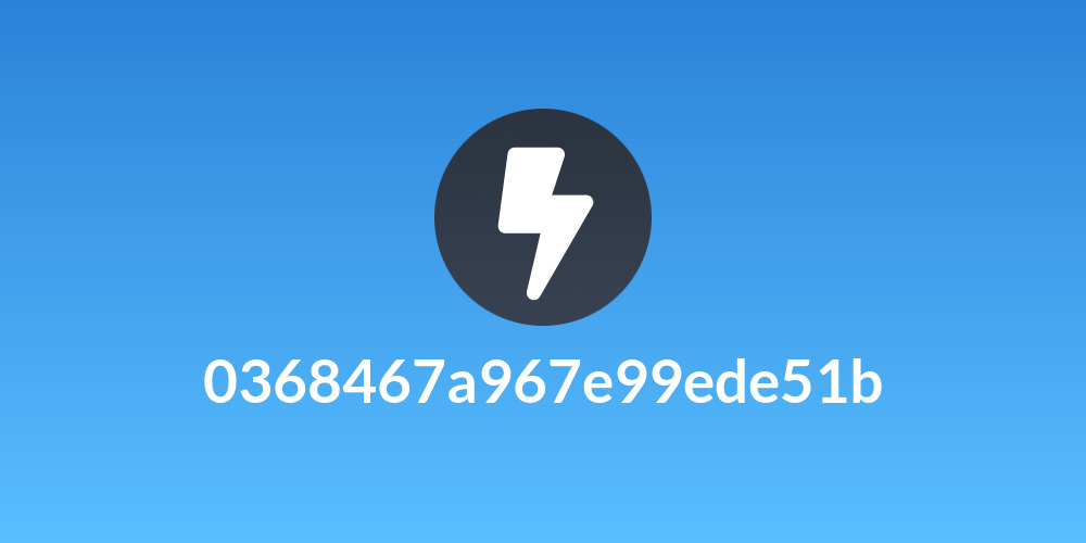 0368467a967e99ede51b