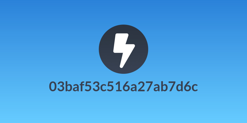 03baf53c516a27ab7d6c