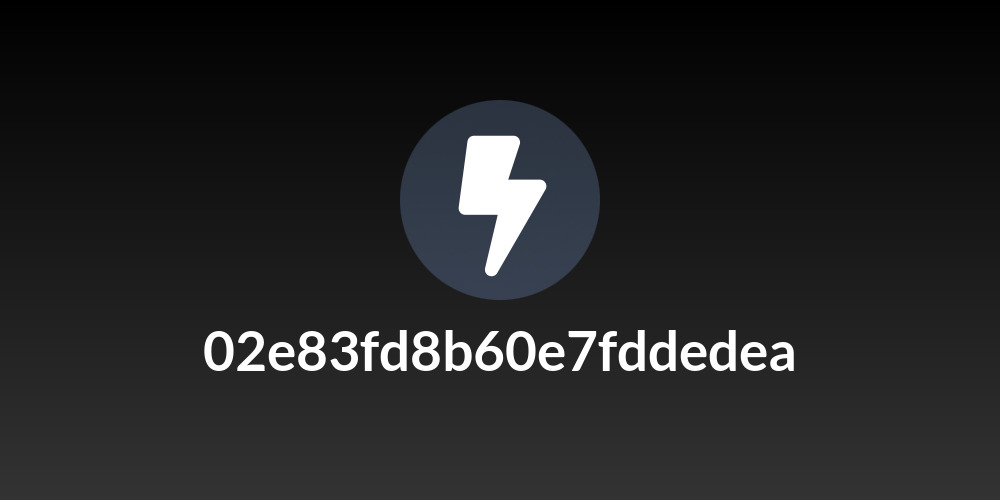 02e83fd8b60e7fddedea