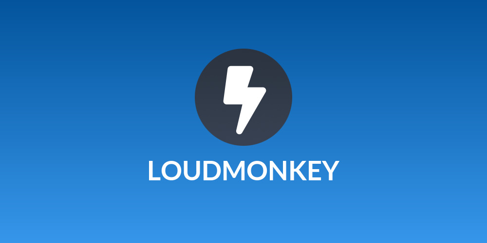 LOUDMONKEY
