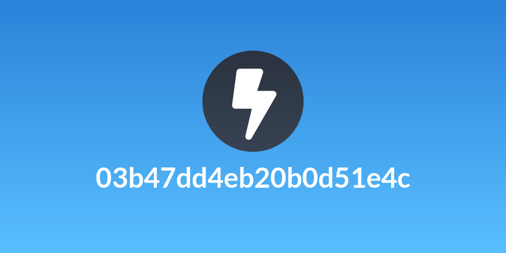 03b47dd4eb20b0d51e4c