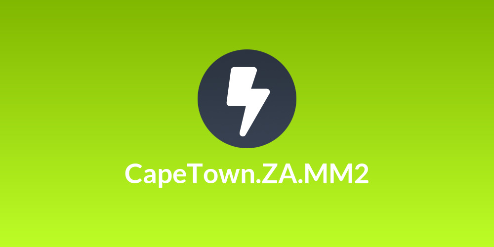 CapeTown.ZA.MM2