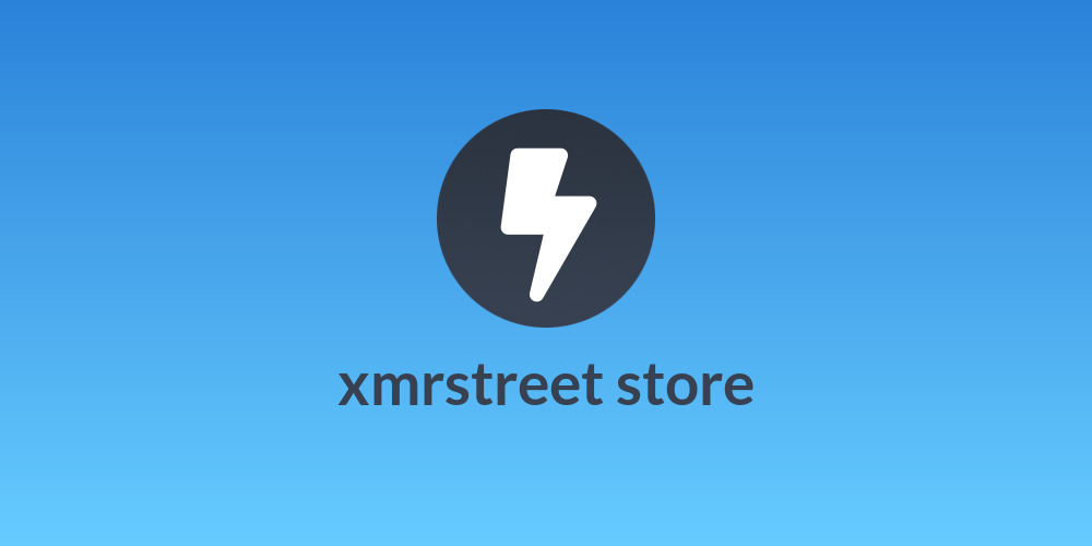 xmrstreet store