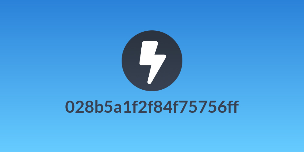 028b5a1f2f84f75756ff