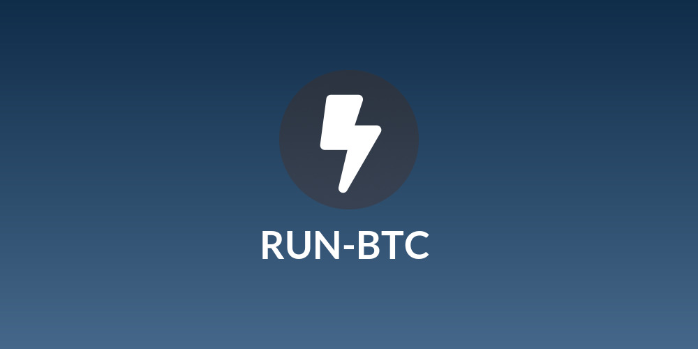 ⚡ RUN-BTC ⚡