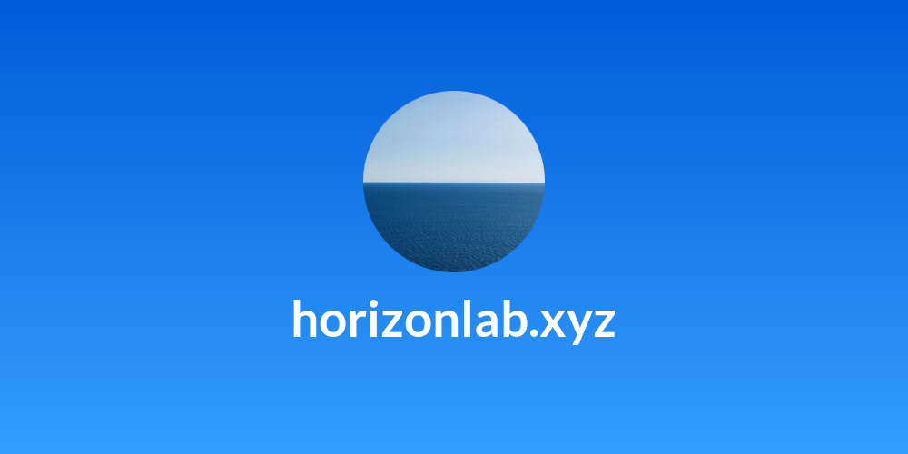 horizonlab.xyz