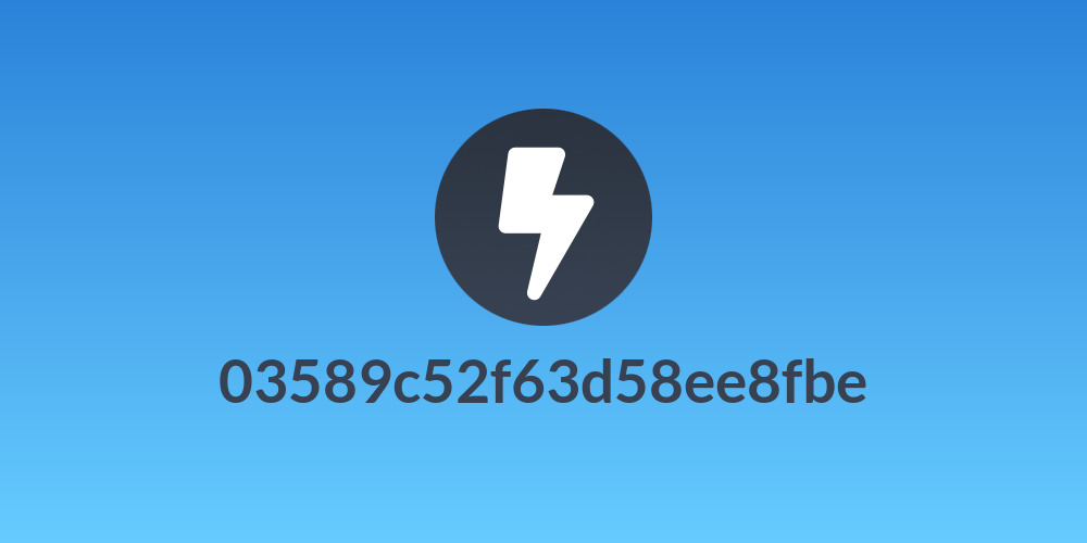 03589c52f63d58ee8fbe