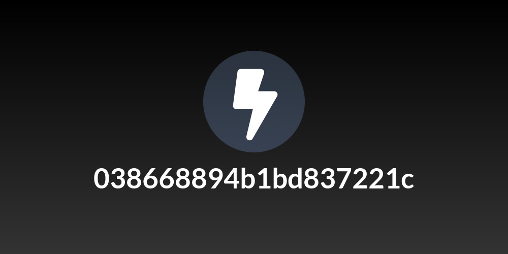 038668894b1bd837221c