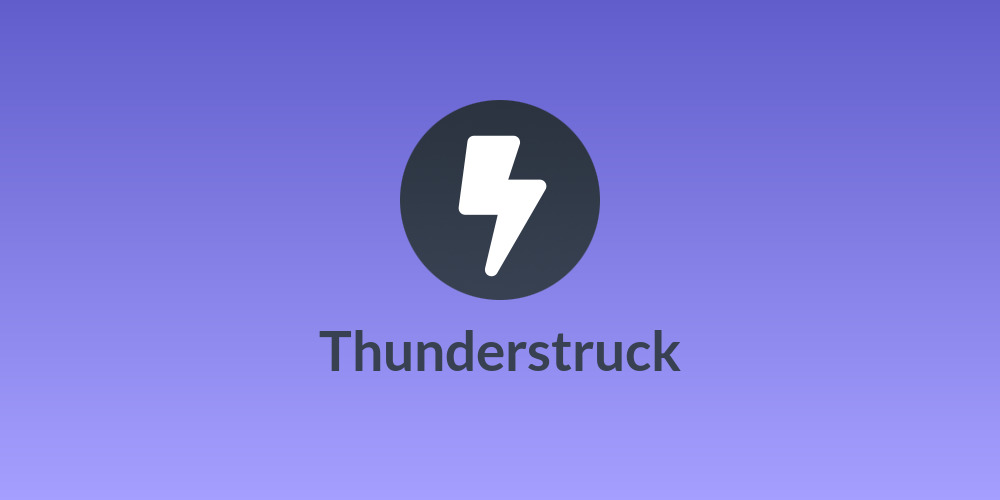 Thunderstruck