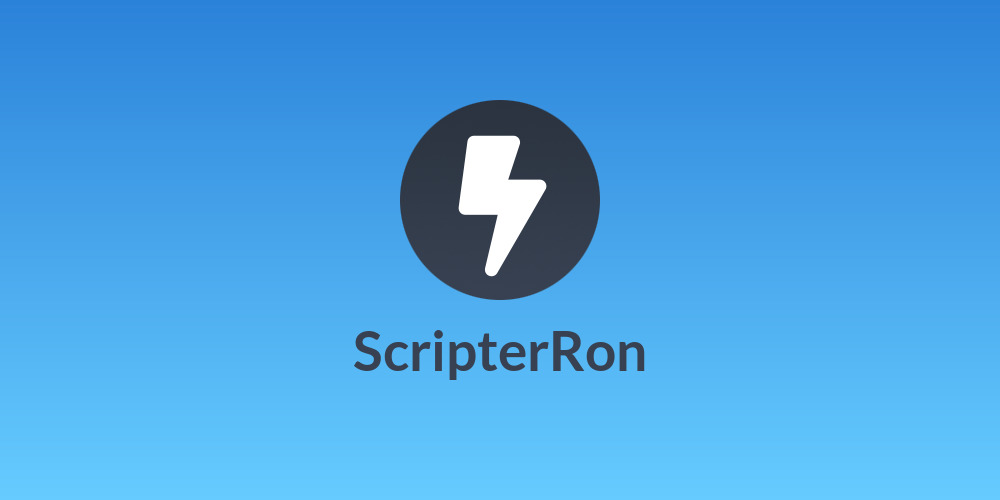 ScripterRon