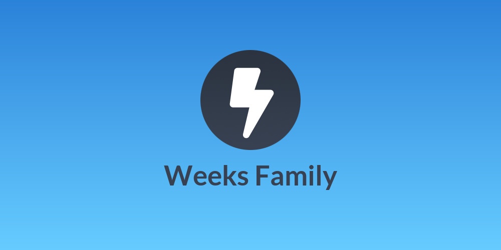 Weeks Family