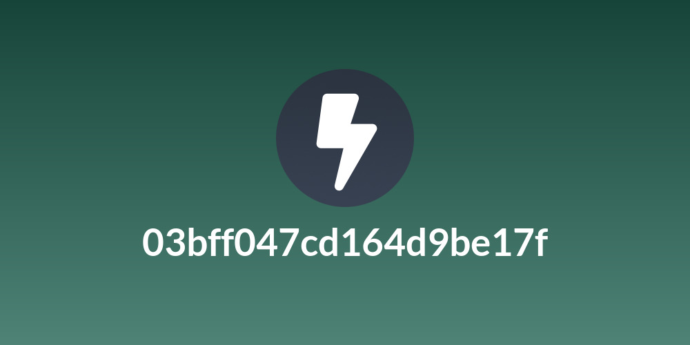 03bff047cd164d9be17f