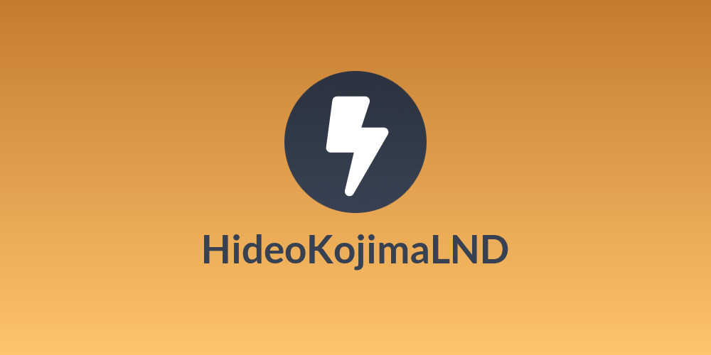 HideoKojimaLND