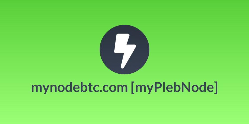 mynodebtc.com [myPlebNode]