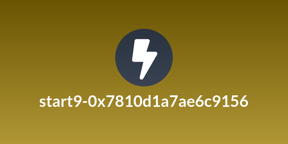 start9-0x7810d1a7ae6c9156