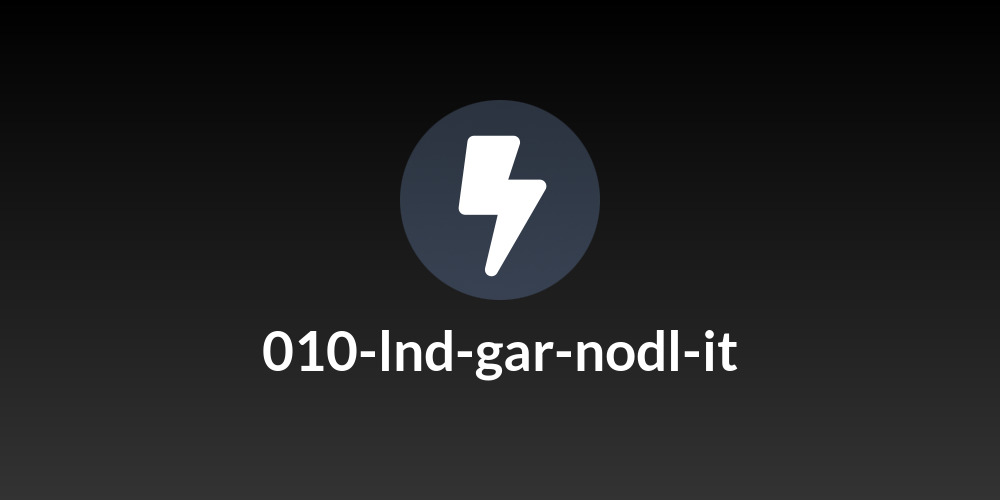 010-lnd-gar-nodl-it