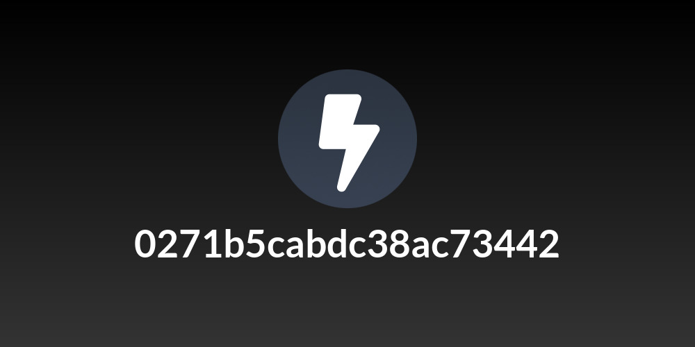 0271b5cabdc38ac73442