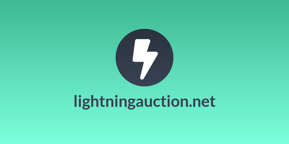 lightningauction.net