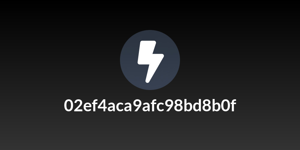 02ef4aca9afc98bd8b0f