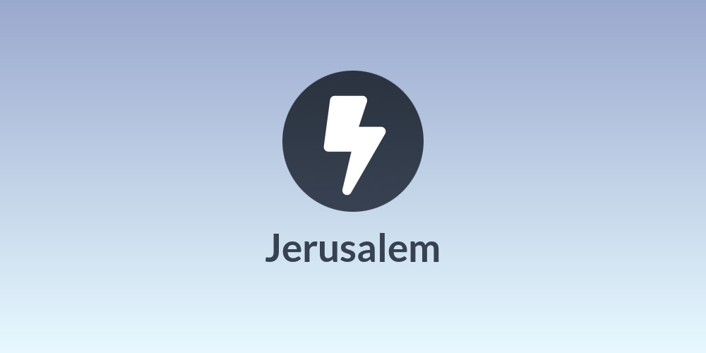 Jerusalem