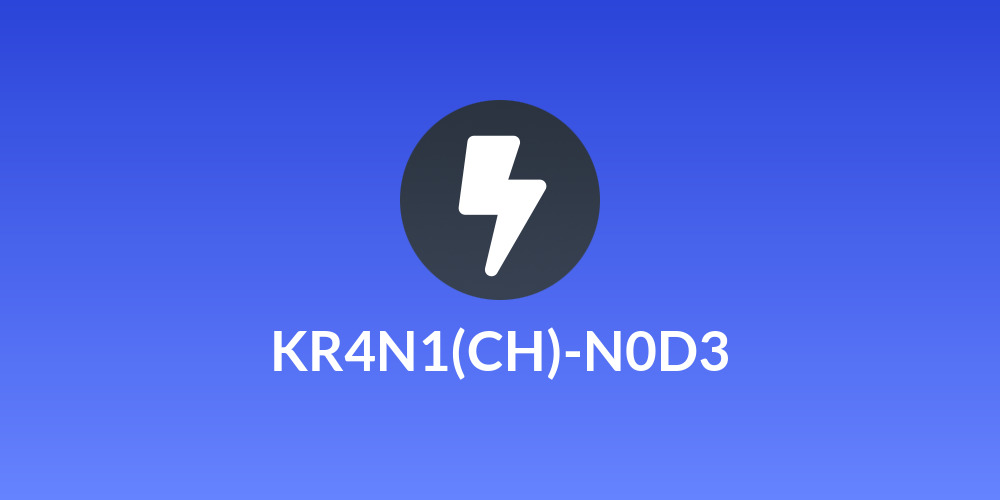 KR4N1(CH)-N0D3