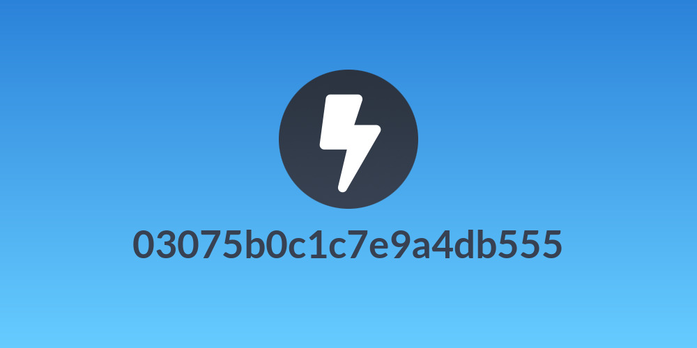 03075b0c1c7e9a4db555