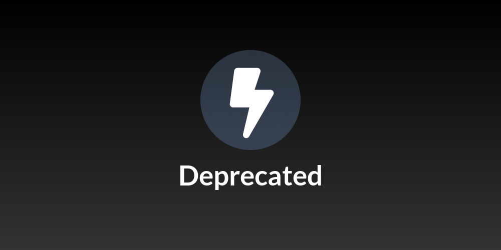 Deprecated