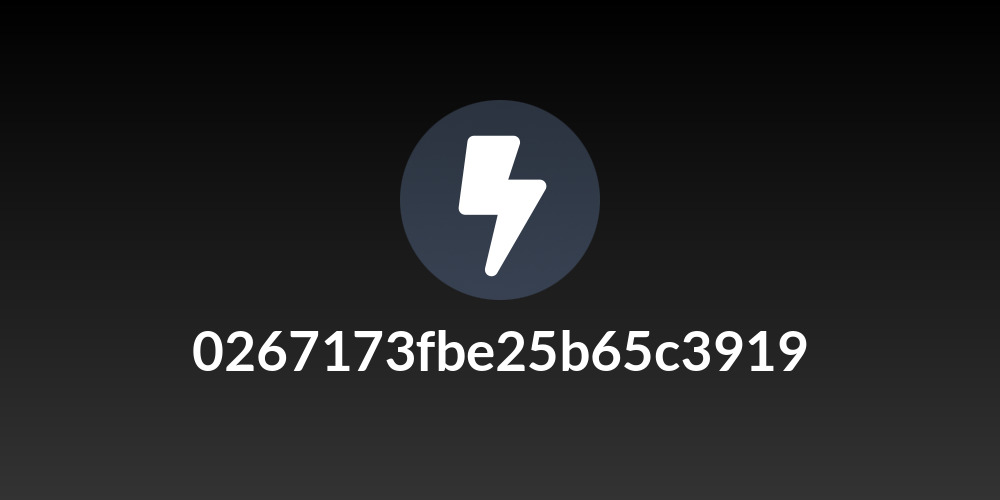 0267173fbe25b65c3919