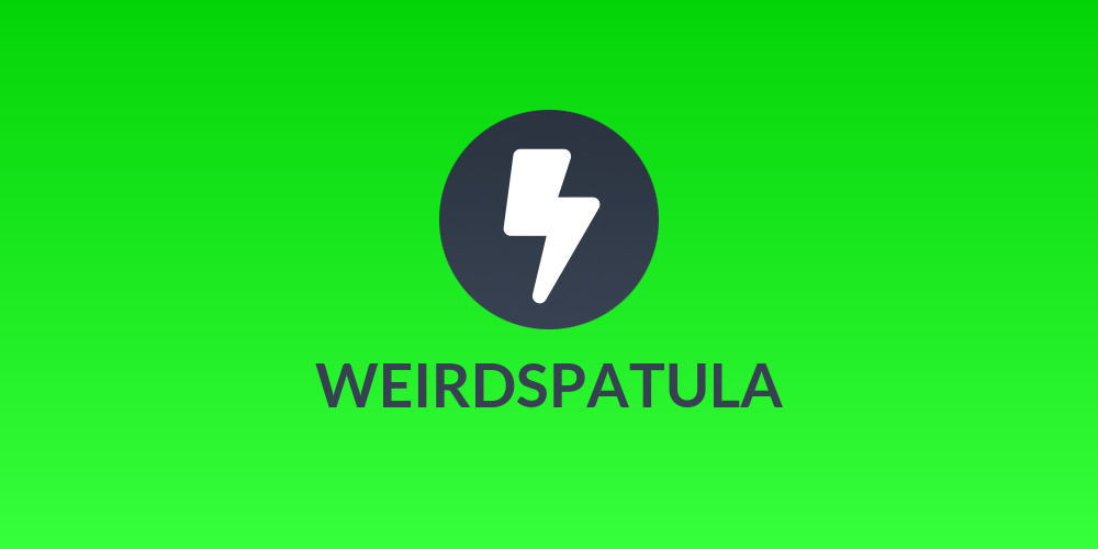 WEIRDSPATULA