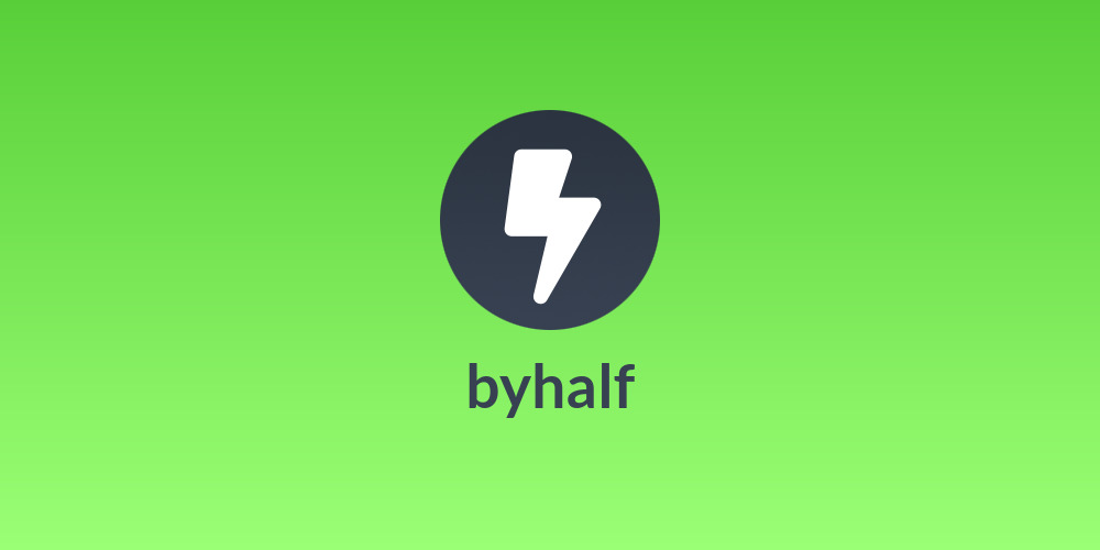 byhalf