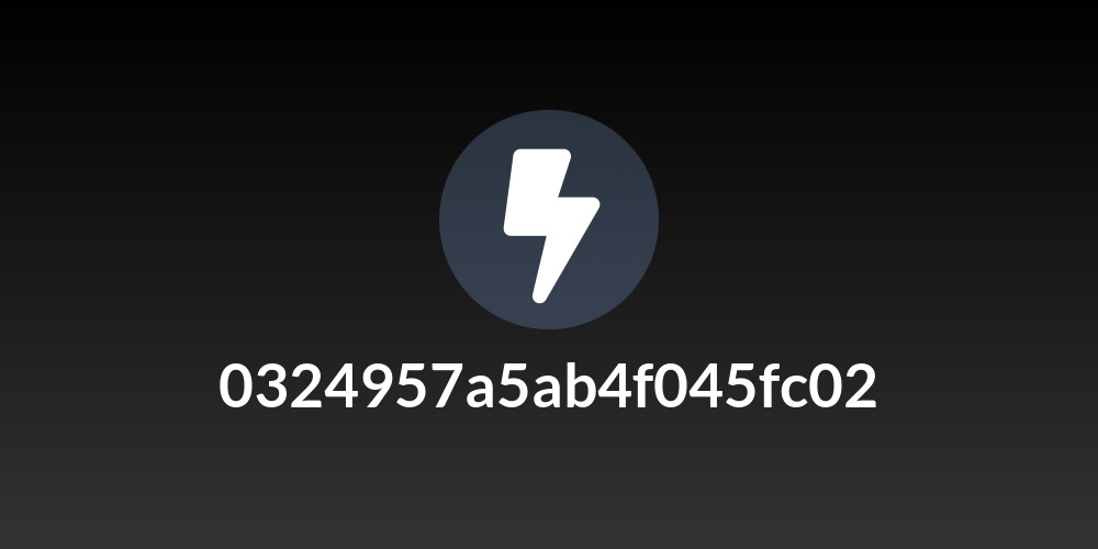 0324957a5ab4f045fc02