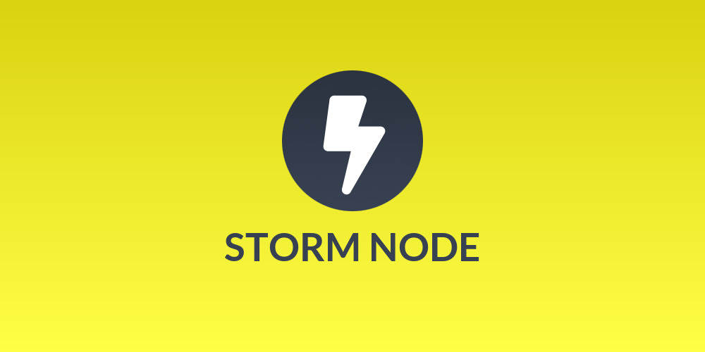 ⚡️STORM NODE⚡️