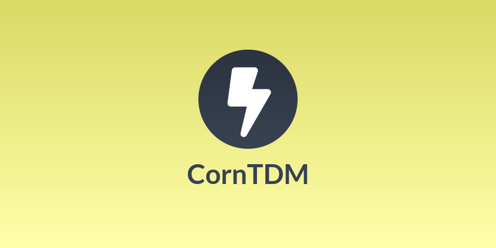 Corn🌽TDM