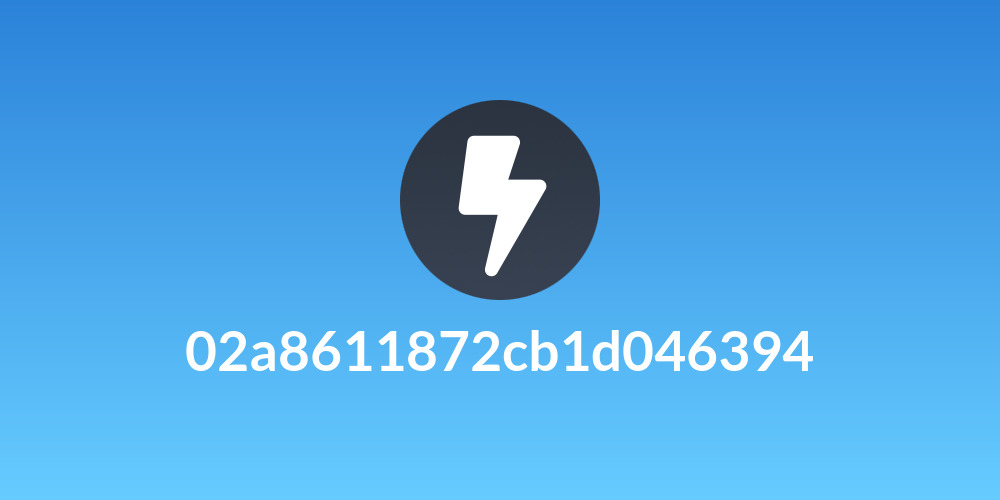 02a8611872cb1d046394