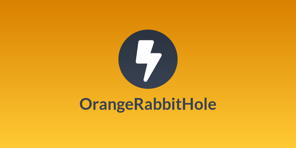 OrangeRabbitHole