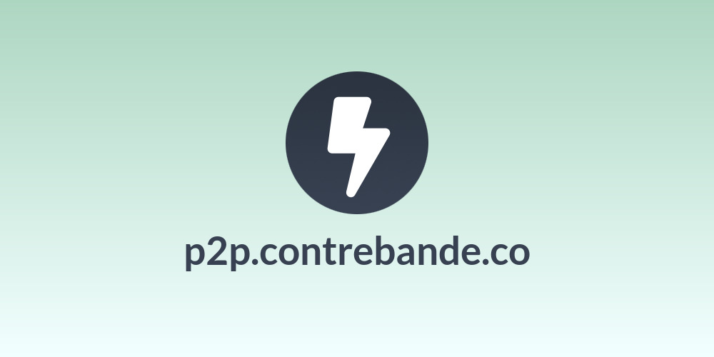 p2p.contrebande.co