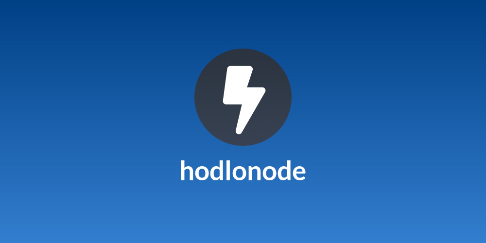 hodlonode